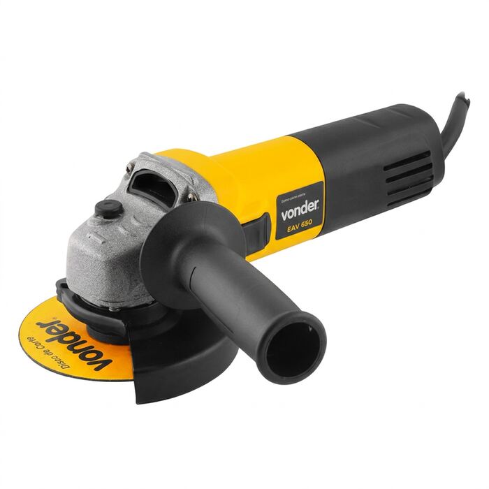 Amoladora Angular Vonder EAV 650 50Hz/60Hz color Amarilla
