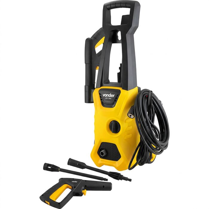Hidrolavadora de Alta Presión Vonder 1400W LAV 1600 Amarilla
